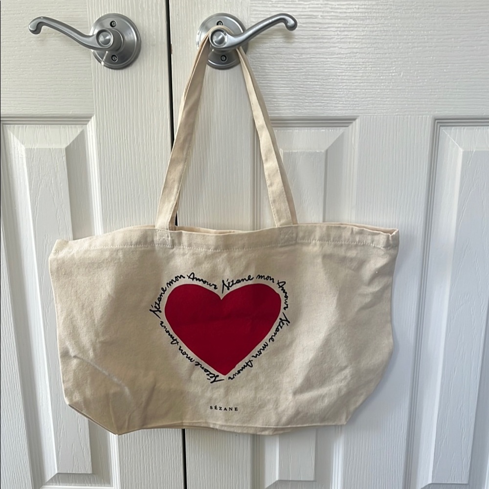 Sezane Tote Bag NWT